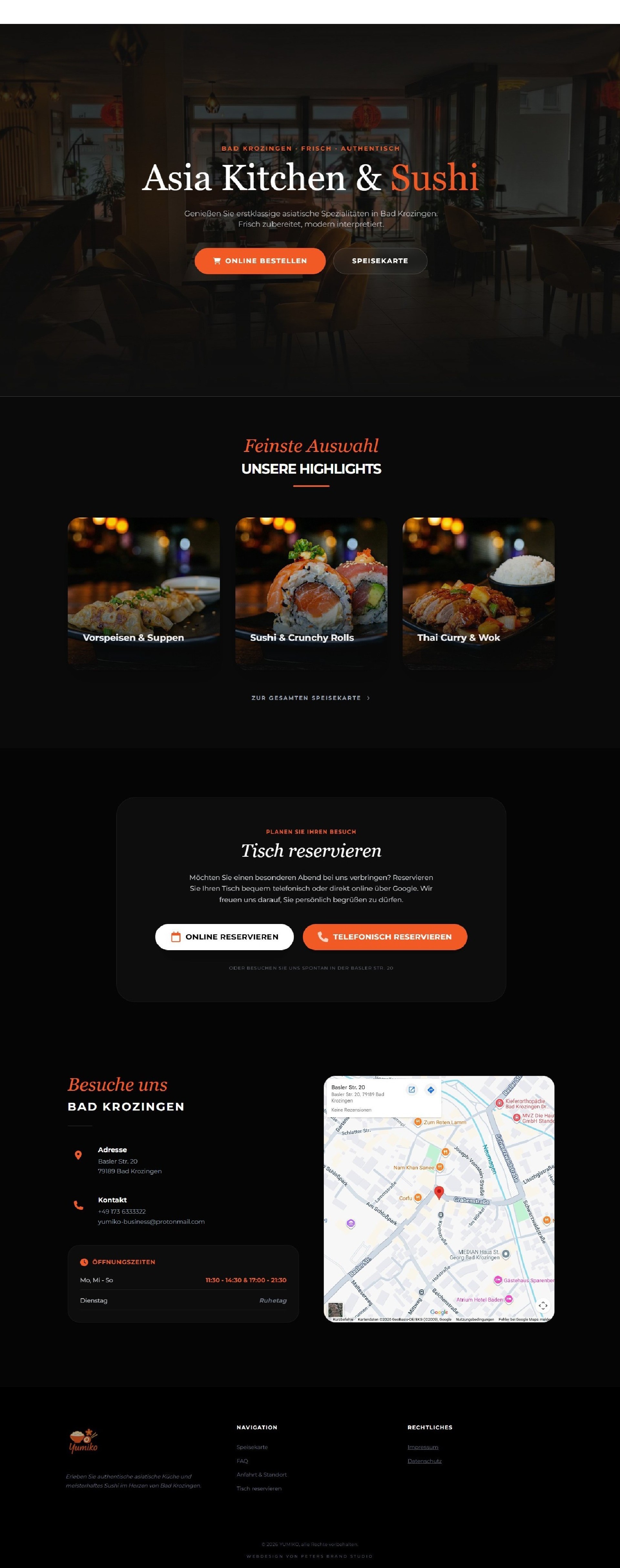 Website Yumiko Bad Krozingen